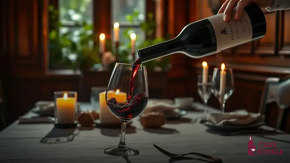 Como servir o Famiglia Bianchi Gran Malbec