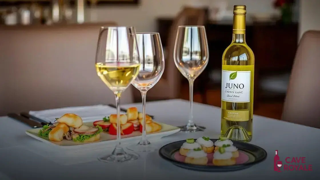 Como servir o Juno Chenin Blanc