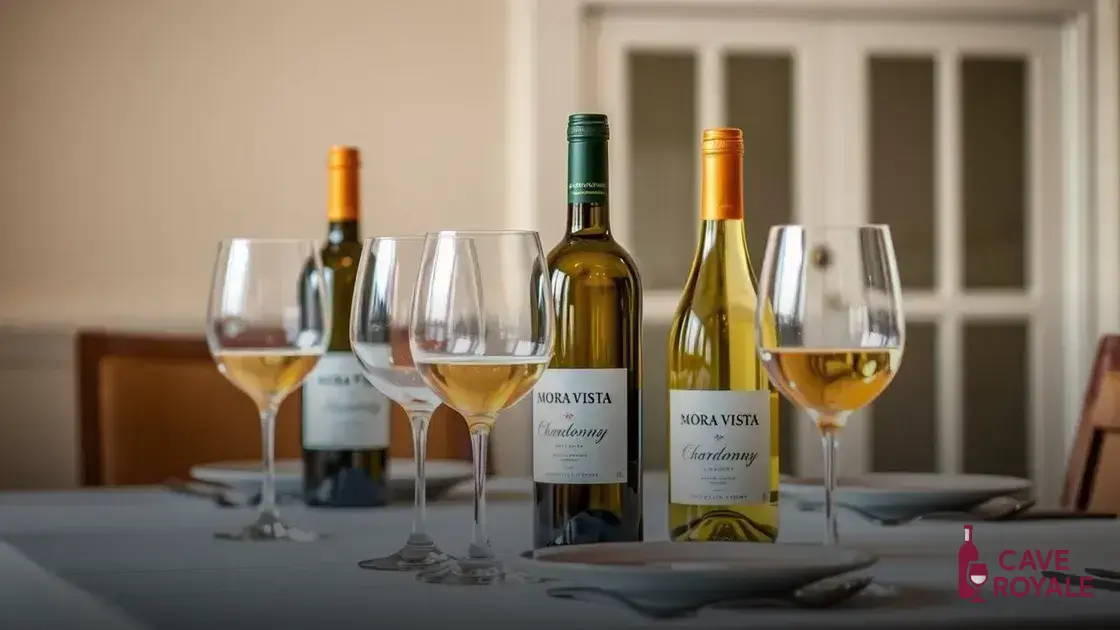 Como servir o Mora Vista Chardonnay