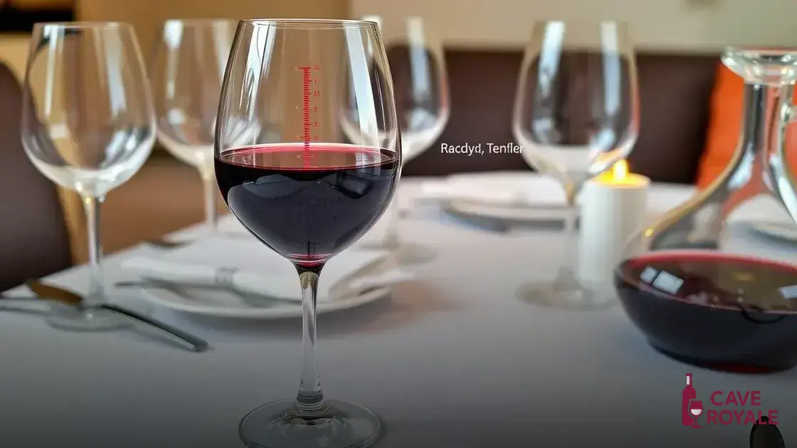 Como servir o vinho adequadamente