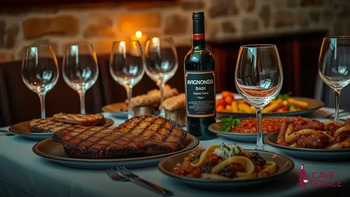 Como servir o vinho Avignonesi Dadi