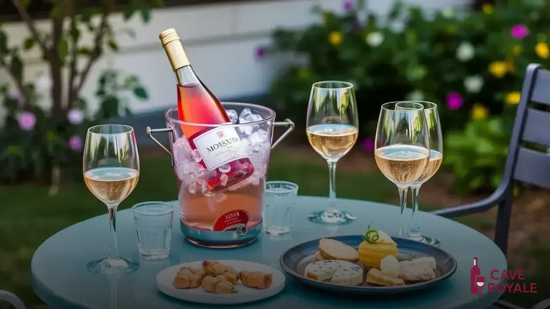 Como servir o vinho rosé