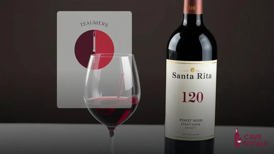 Como servir o vinho tinto