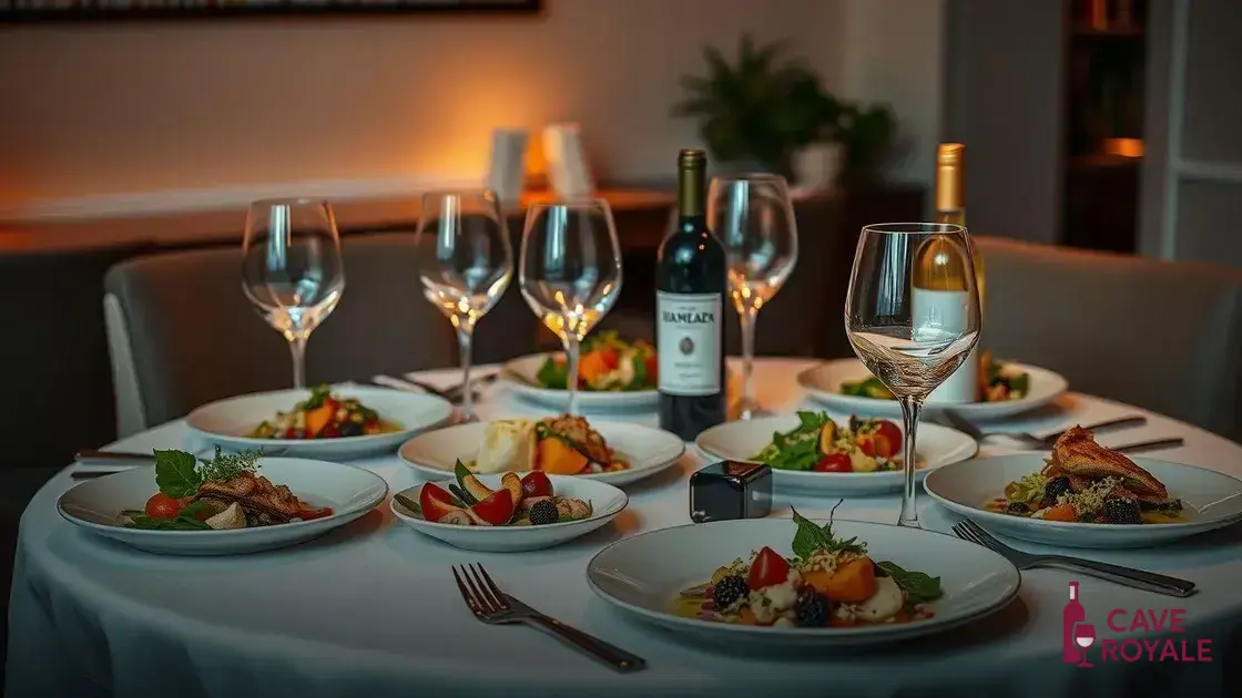 Como servir vinhos e pratos veganos