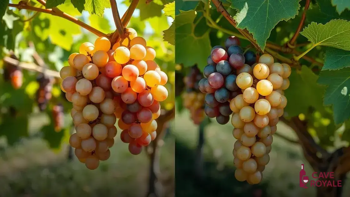 Comparação com outras uvas brancas