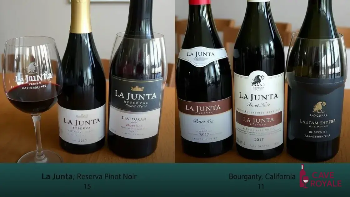 Comparativo com outros Pinot Noirs