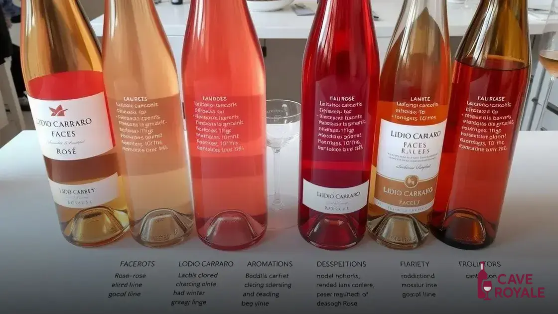 Comparativo com outros vinhos rosés