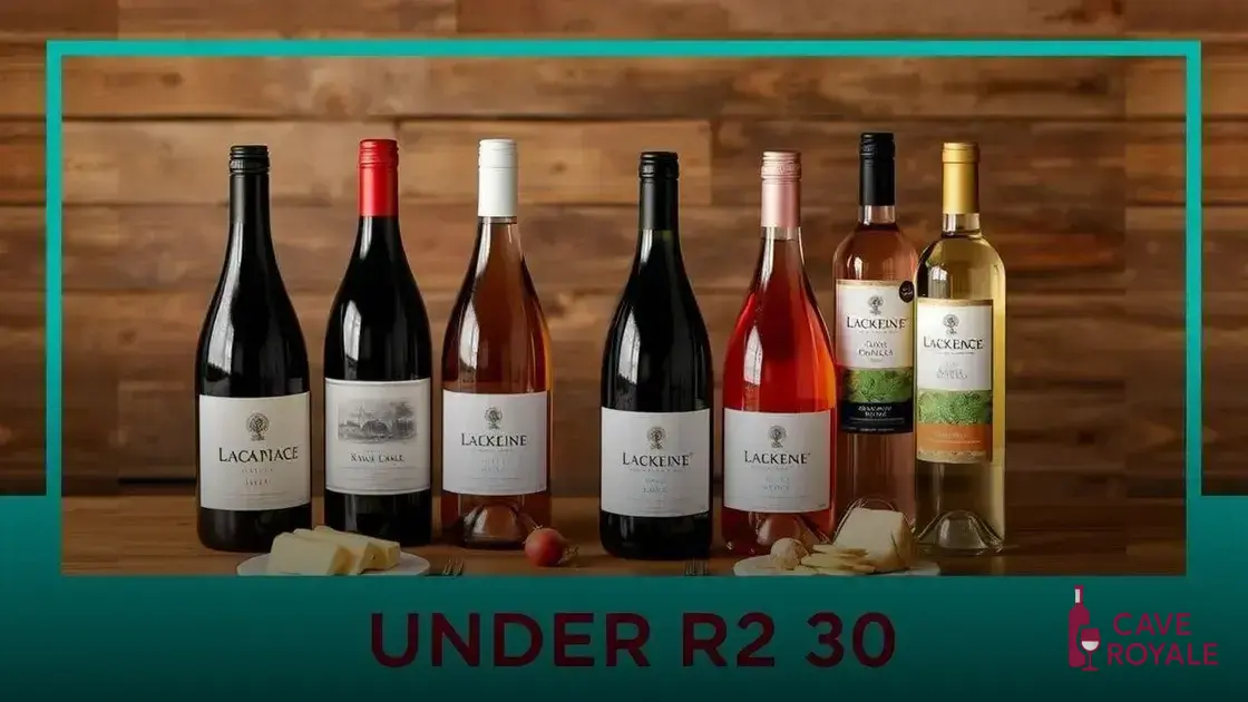 Conheça os melhores vinhos por menos de R$ 30