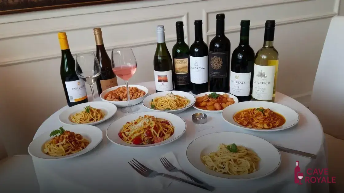 Conheça tipos de vinhos para harmonizar com macarrão à