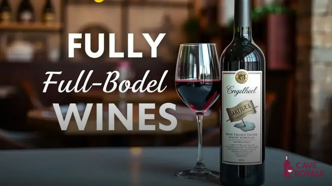Conheça vinhos encorpados brancos e tintos para