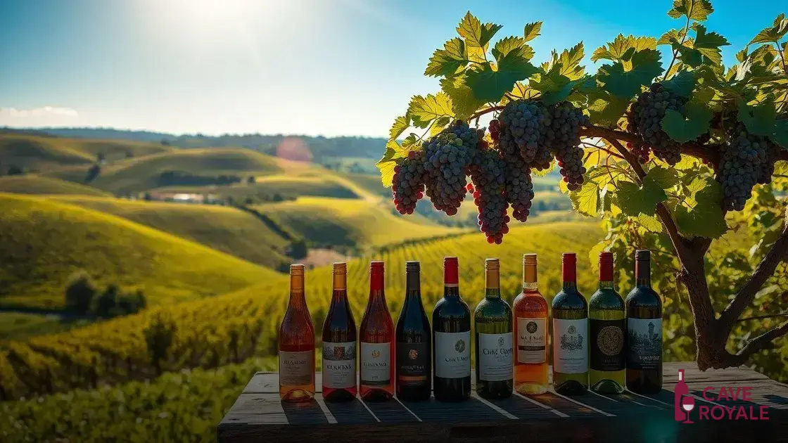 Conhecendo a seleção de vinhos fundamentais