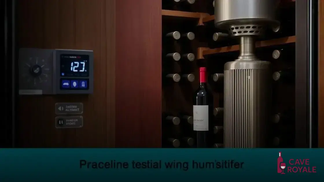 Cuidados e manutenção da sua adega