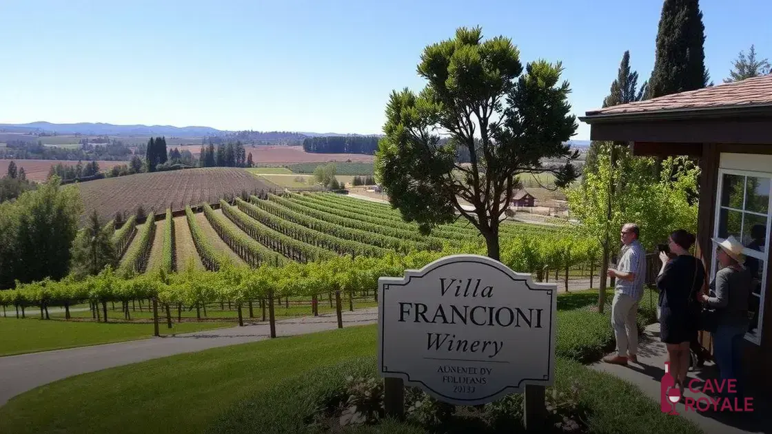 Curiosidades sobre a vinícola Villa Francioni