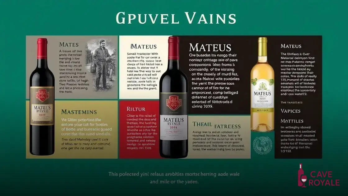 Curiosidades sobre o vinho Mateus