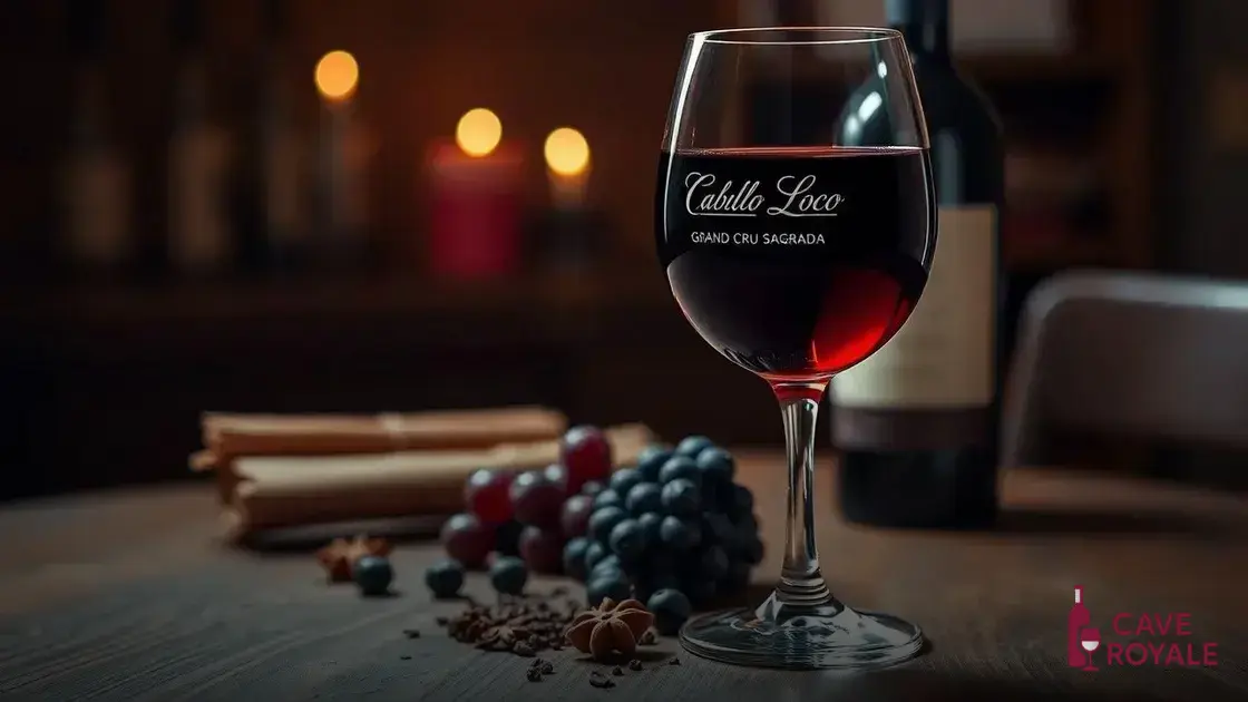 Degustação e notas de sabor