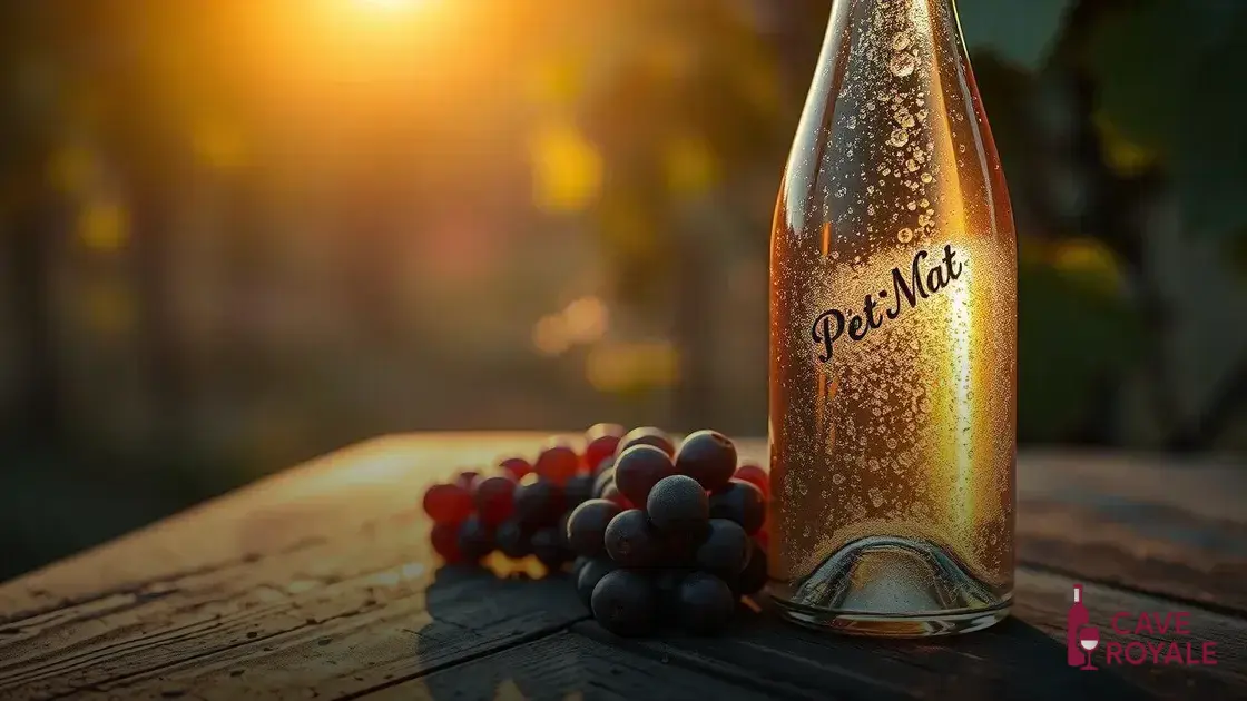 Descubra o universo do Pét-Nat: os vinhos espumantes naturais que encantam