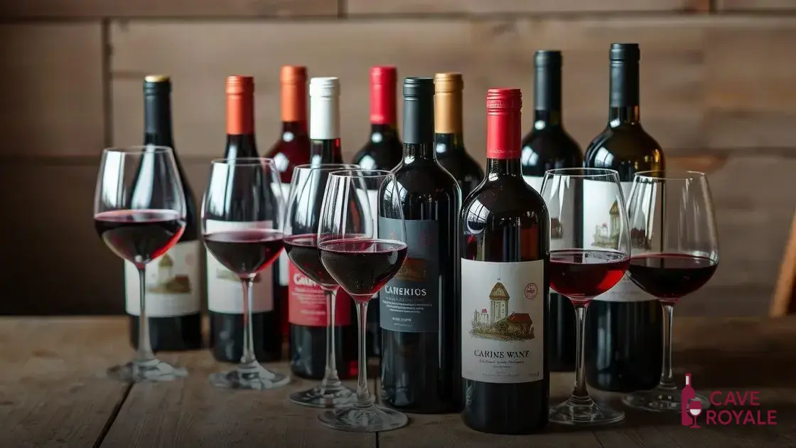 Descubra os vinhos tintos