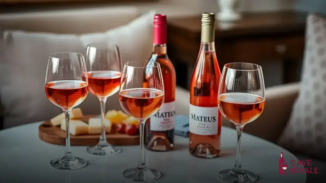 Dicas de apreciação do vinho Mateus