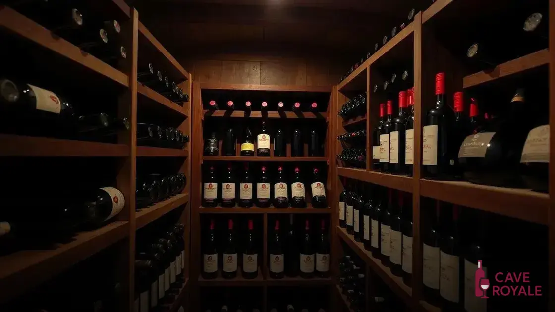 Dicas de armazenamento de vinhos