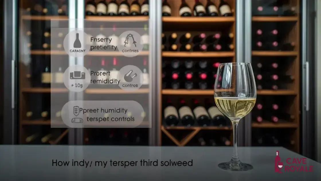 Dicas de armazenamento e serviço do vinho