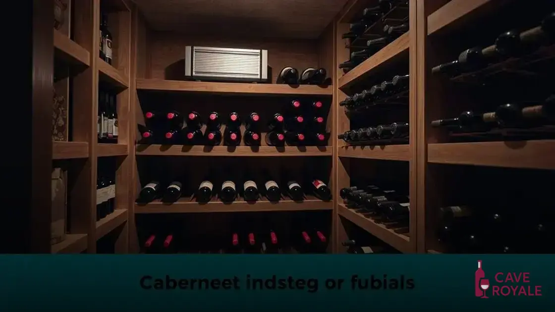 Dicas de armazenamento para cabernet sauvignon