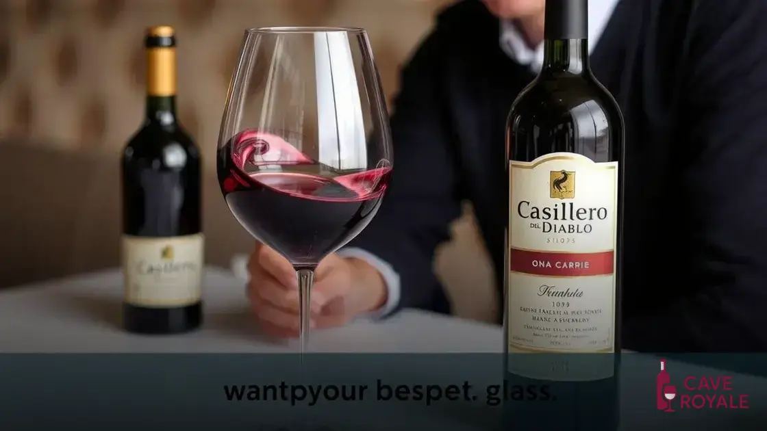 Dicas de degustação do Casillero Del Diablo