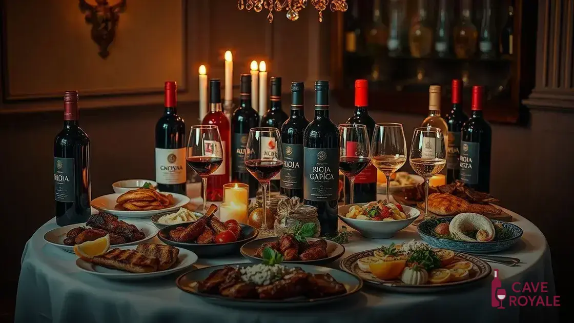 Dicas de harmonização com vinhos de Rioja