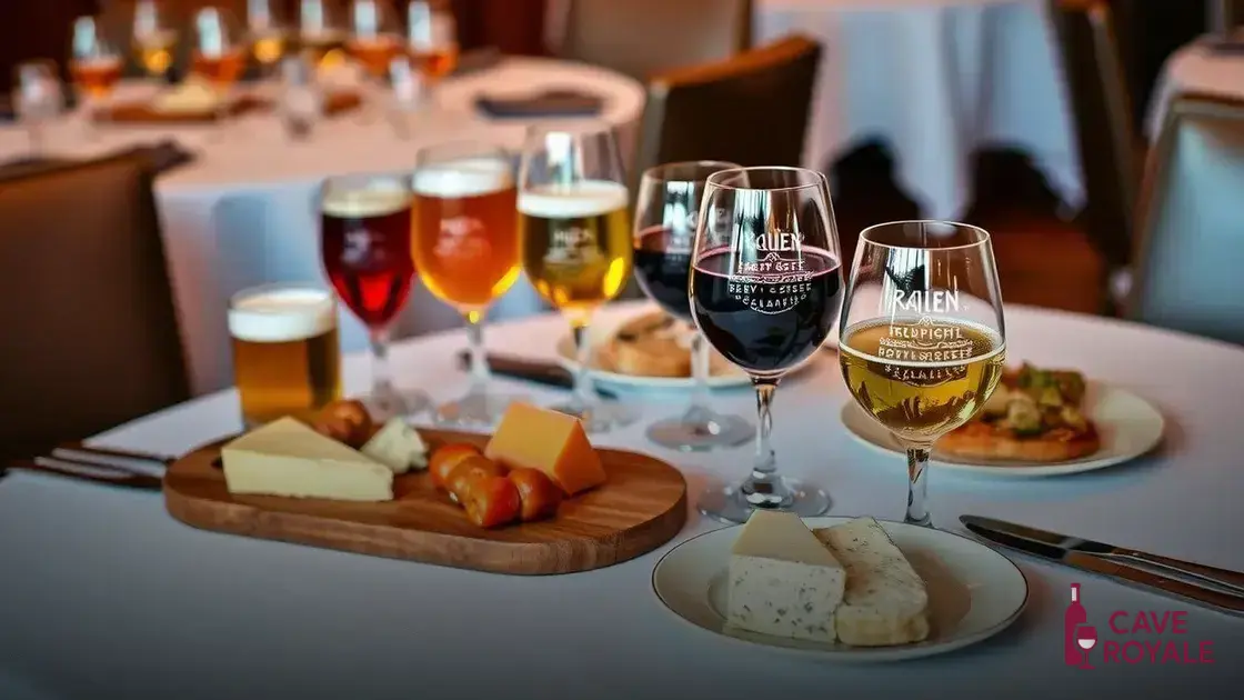 Dicas de harmonização entre cerveja e vinho