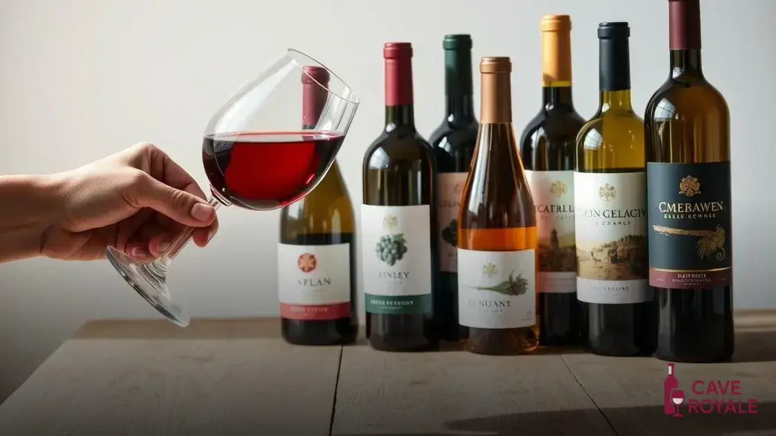 dicas para avaliar cores e escolher vinhos