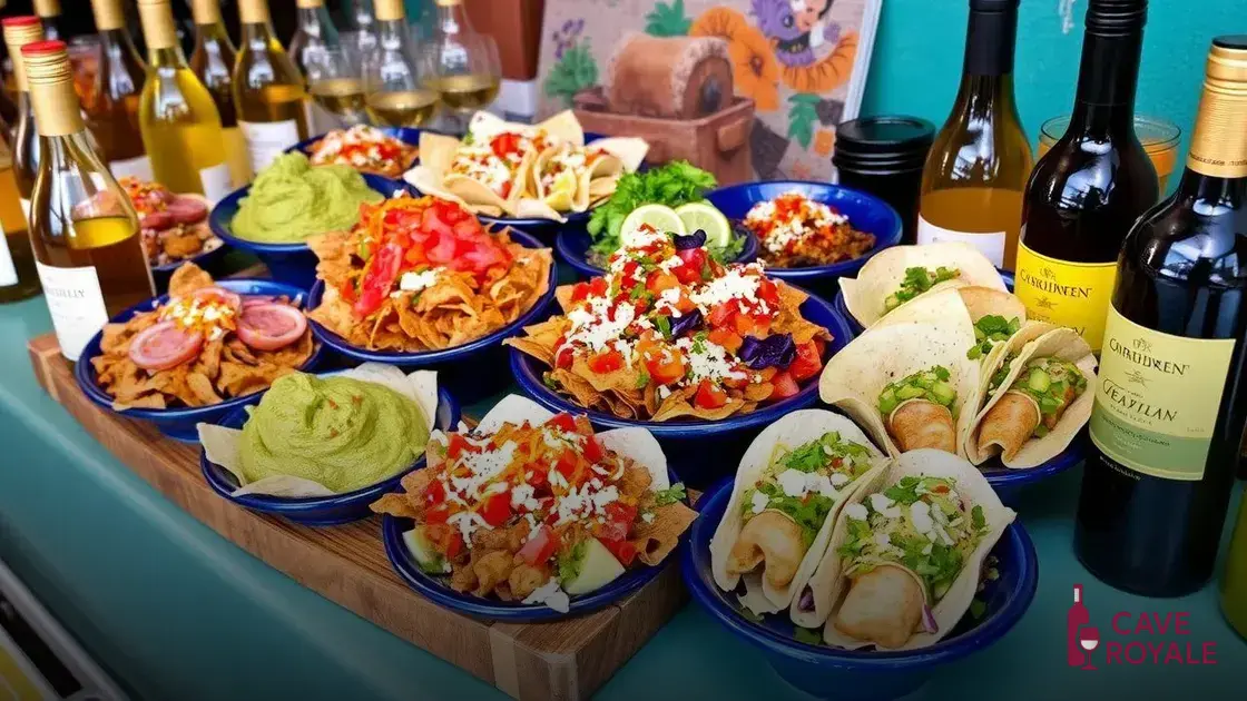 Dicas para combinar vinhos e aperitivos mexicanos