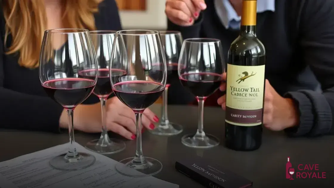 dicas-para-degustacao-de-vinhos-1 Vinho Tinto Australiano Yellow Tail Cabernet Sauvignon