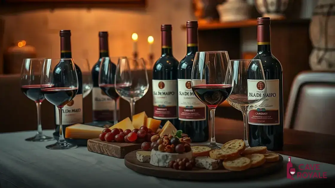 Dicas para degustação do Isla De Maipo Cabernet