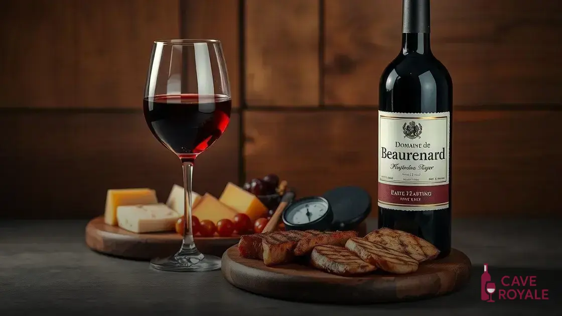 Dicas para degustar Domaine De Beaurenard