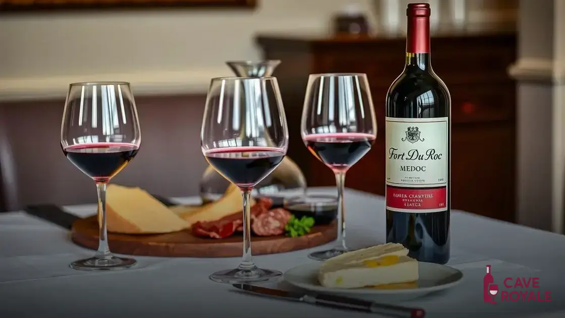 Dicas para degustar e apreciar o Fort Du Roc Médoc