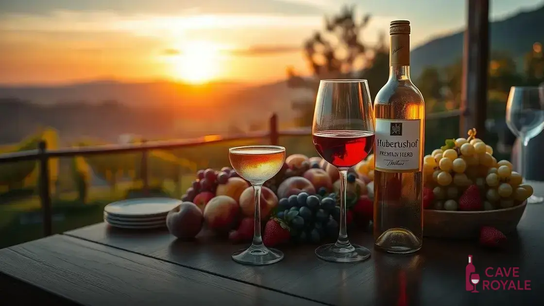 dicas-para-degustar-hubertushof-premium-feinherb Vinho Branco Alemão Hubertushof Premium Feinherb