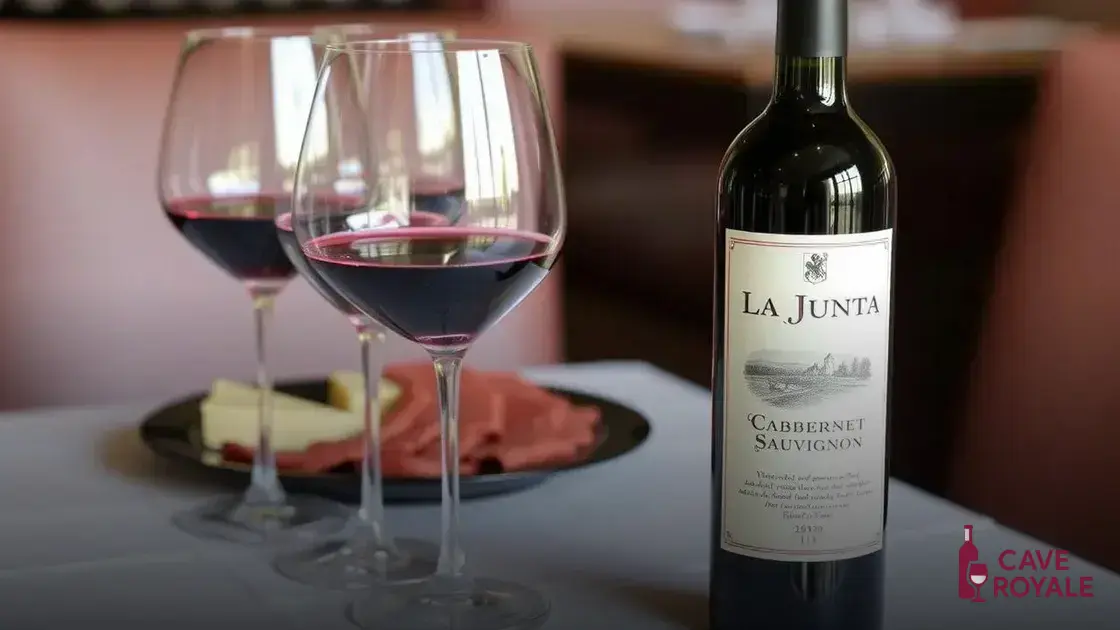 Dicas para degustar La Junta Cabernet