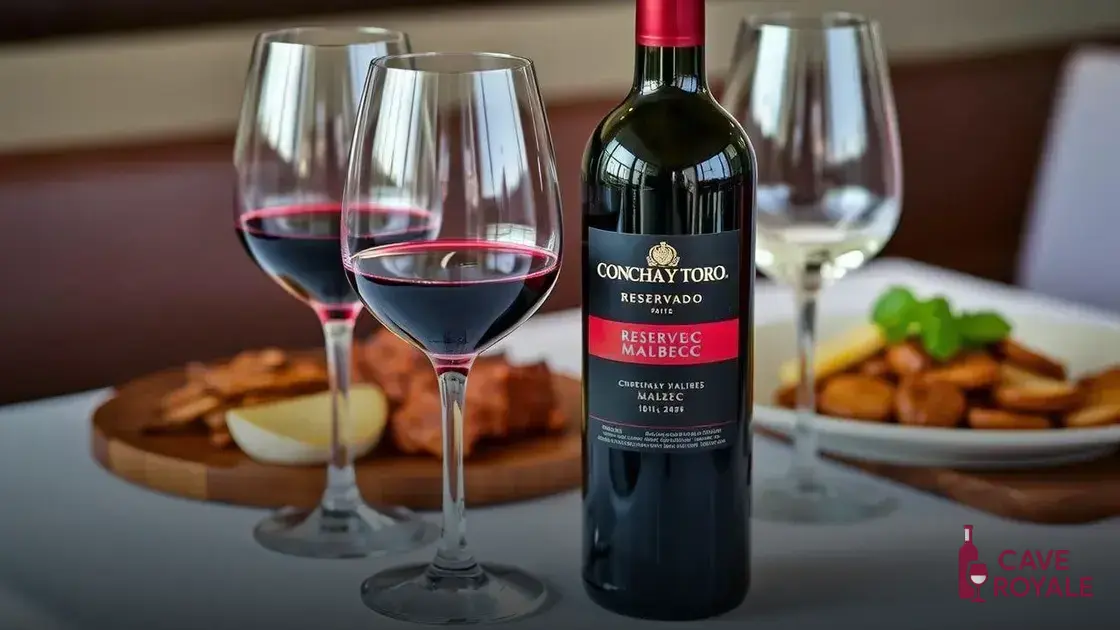 Dicas para degustar o Concha Y Toro Reservado Malbec