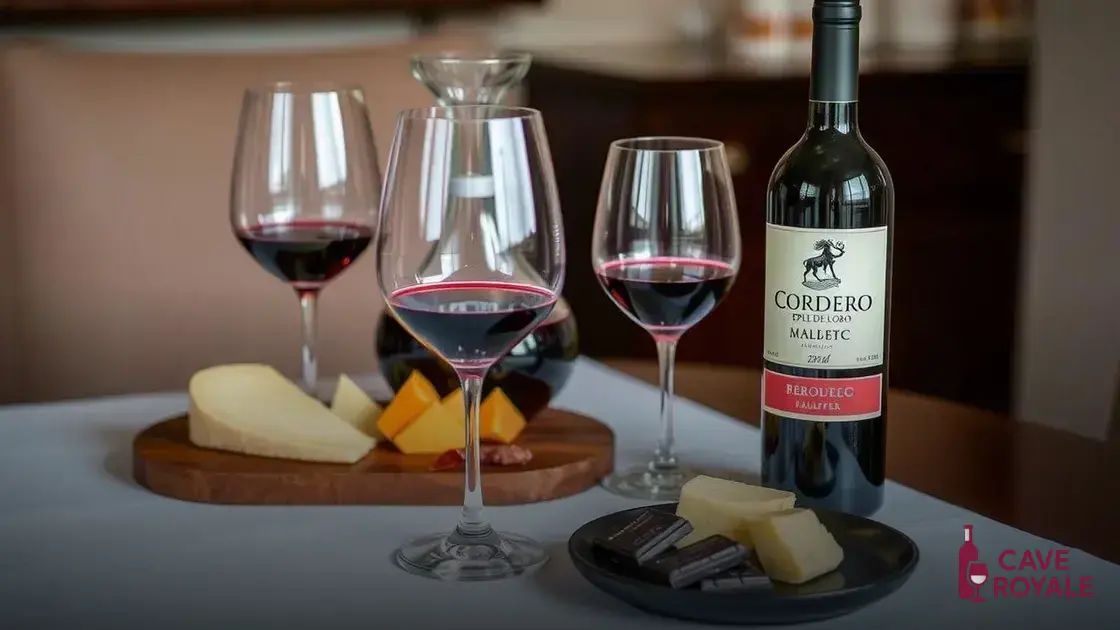 Dicas para degustar o Cordero em Pele de Lobo Malbec
