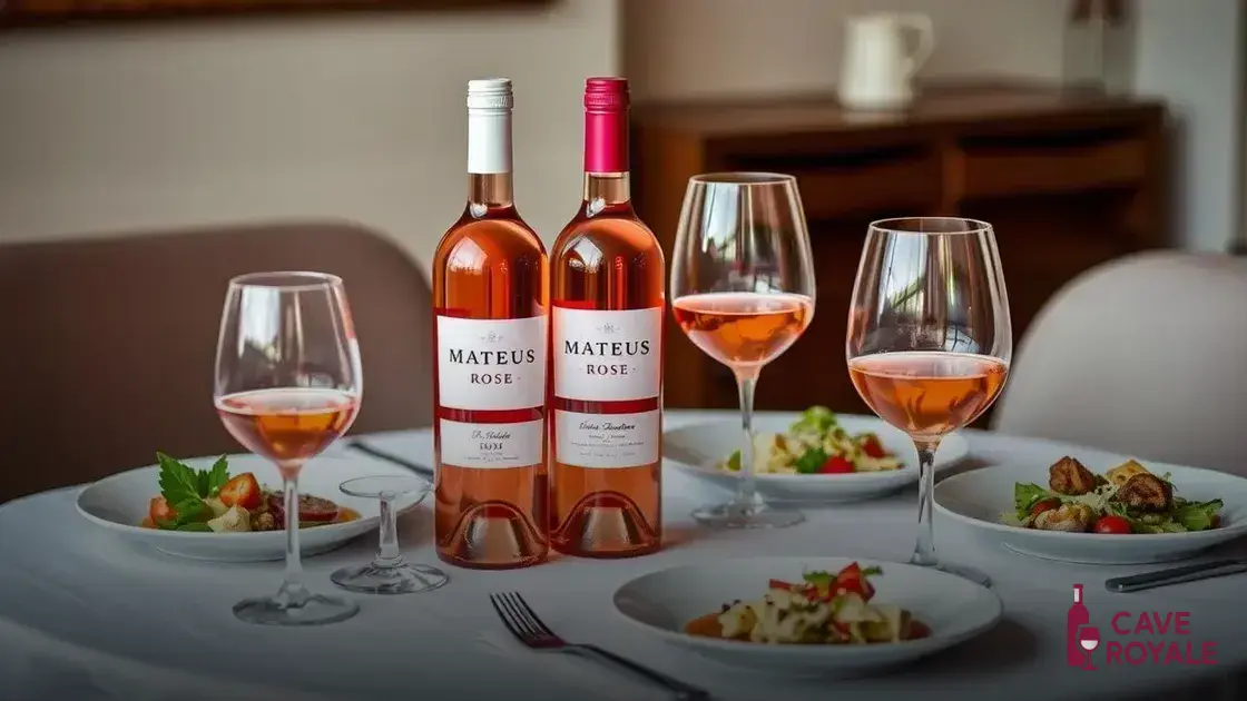 Dicas para degustar o Mateus Rosé