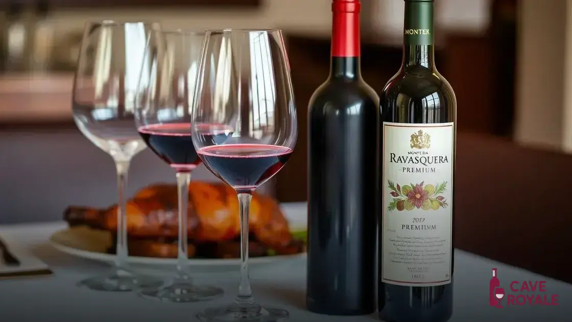 dicas-para-degustar-o-monte-da-ravasqueira-premium Vinho Tinto Português Monte Da Ravasqueira Premium