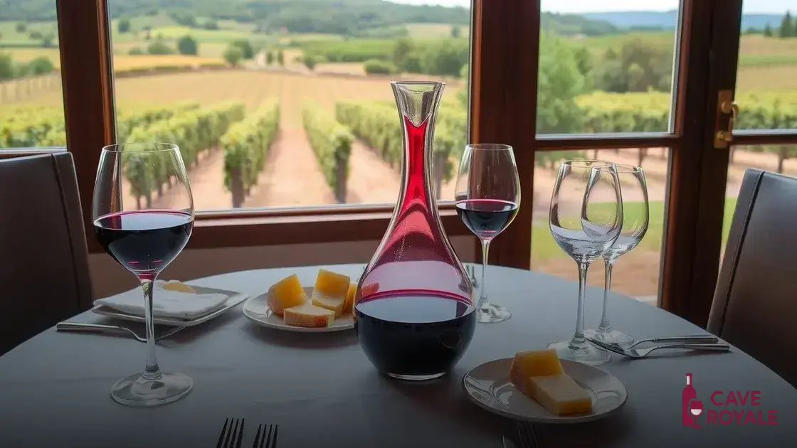 Dicas para degustar o vinho tinto