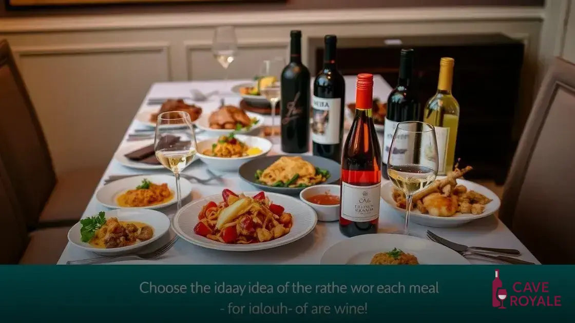 Dicas para escolher o vinho ideal