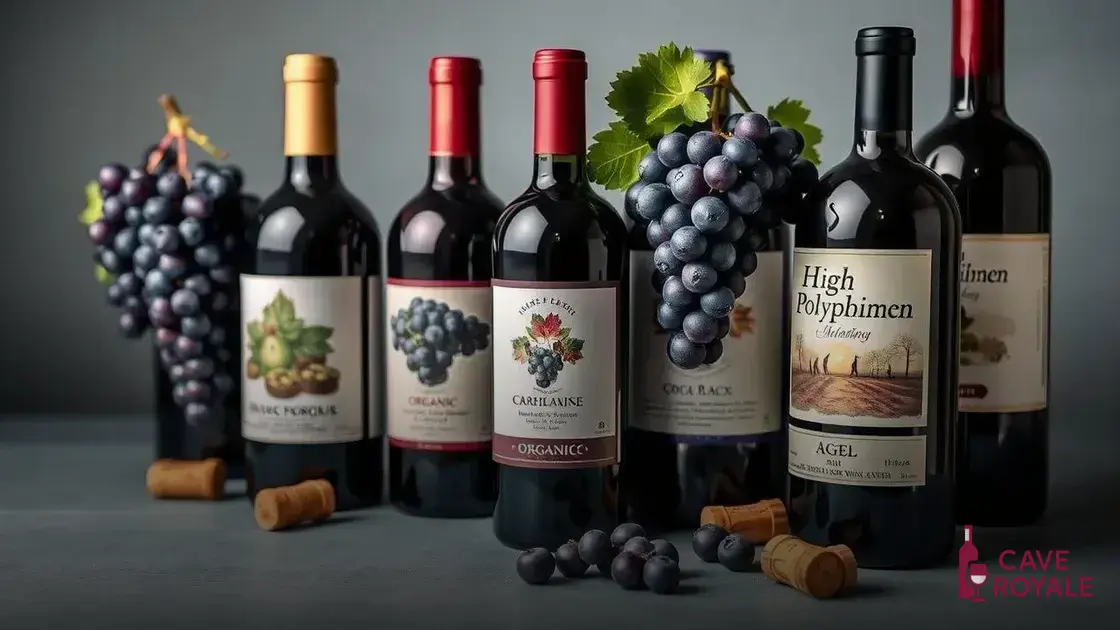 Dicas para escolher vinhos ricos em polifenóis