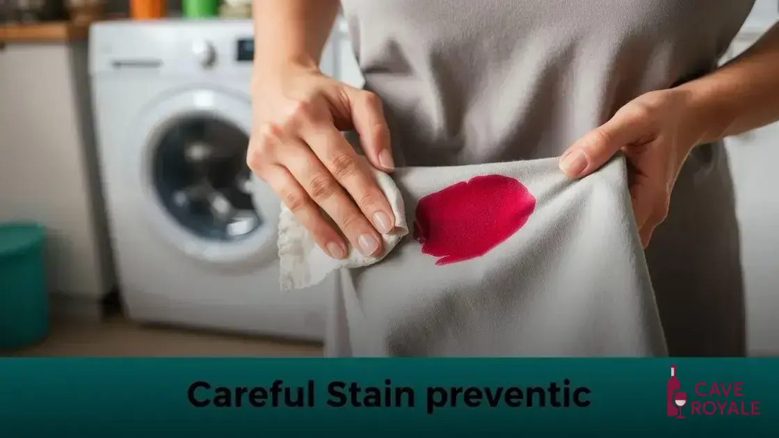 Dicas para evitar manchas permanentes
