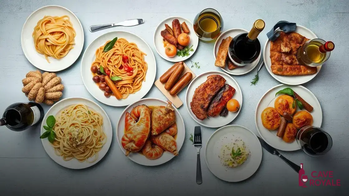 Dicas para harmonização com alimentos