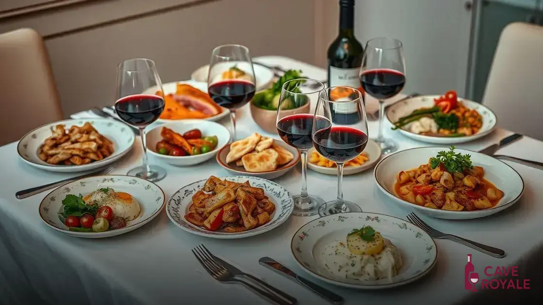 Dicas para harmonização de vinhos