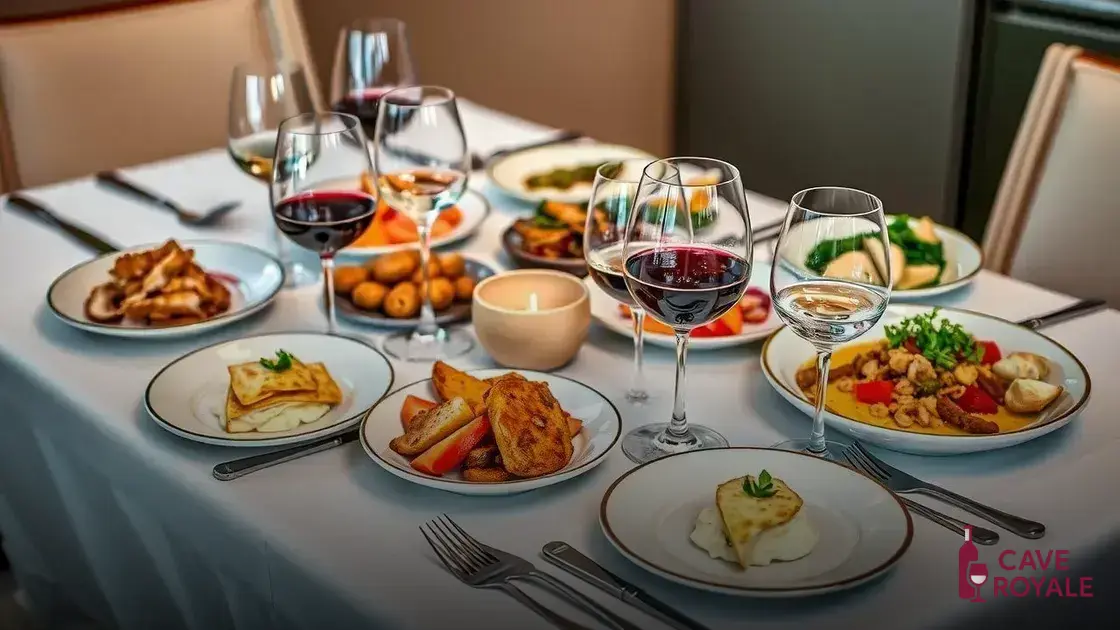 Dicas para harmonizar vinhos com pratos