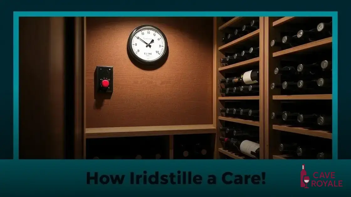 Dicas para manter sua adega em bom estado