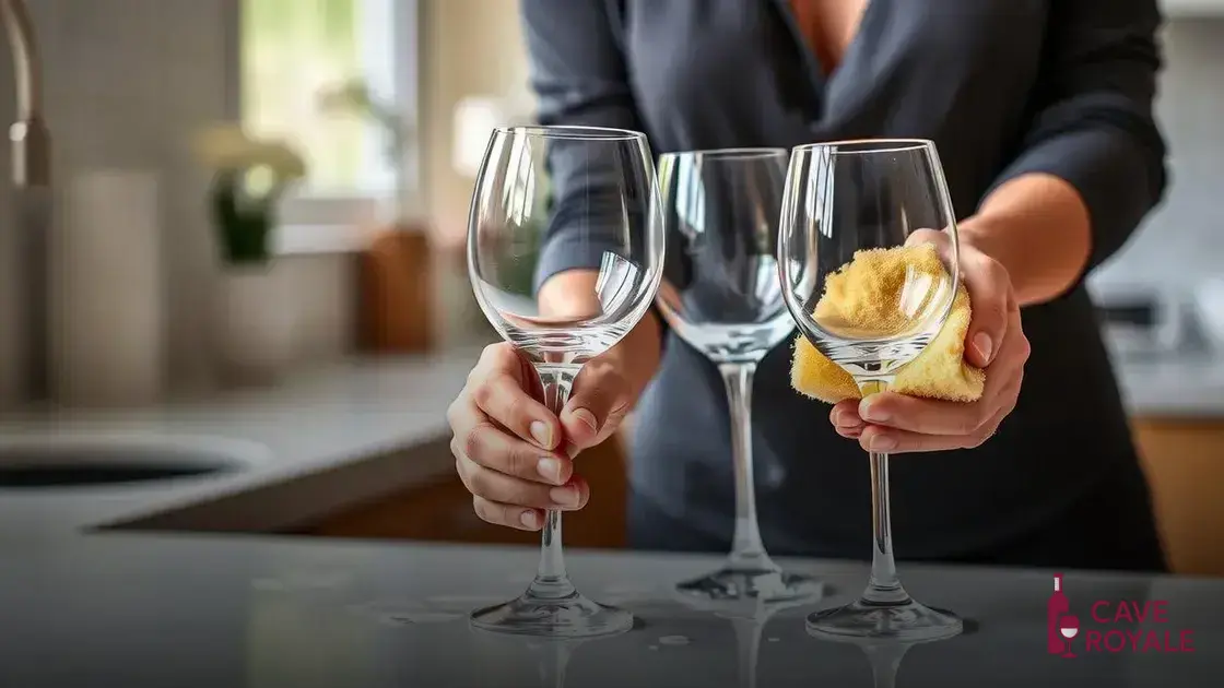Dicas para manter suas taças sempre impecáveis