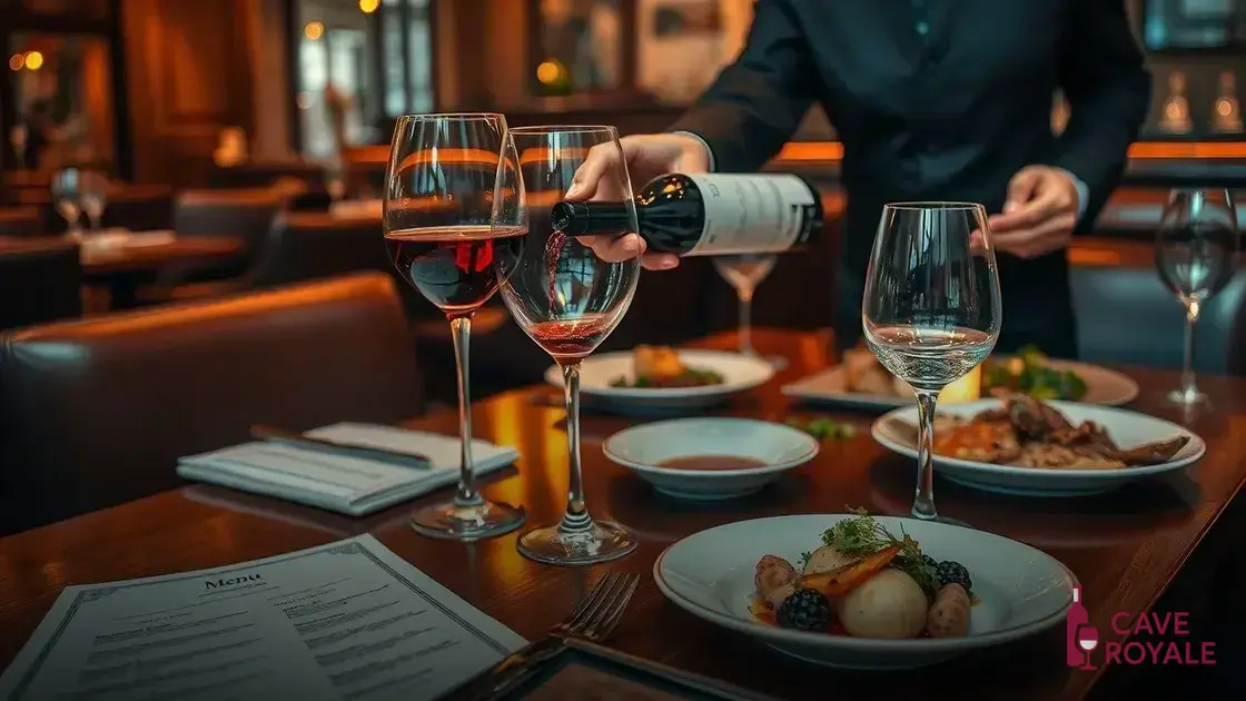 Dicas para pedir vinho em restaurantes